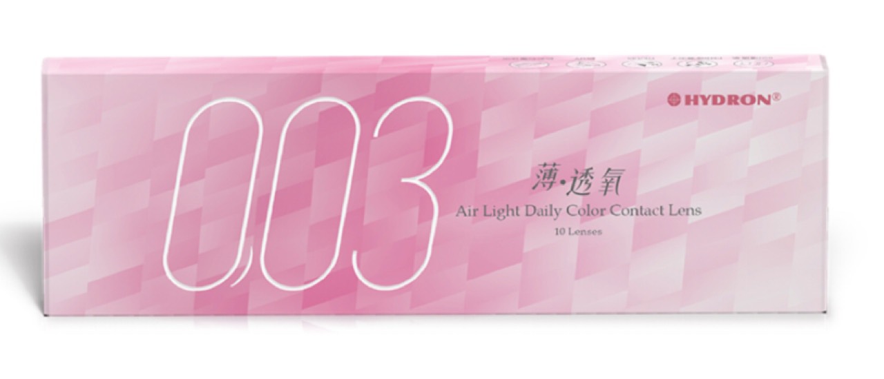 海昌-零零三薄透氣彩色日拋 /單盒（10片裝）